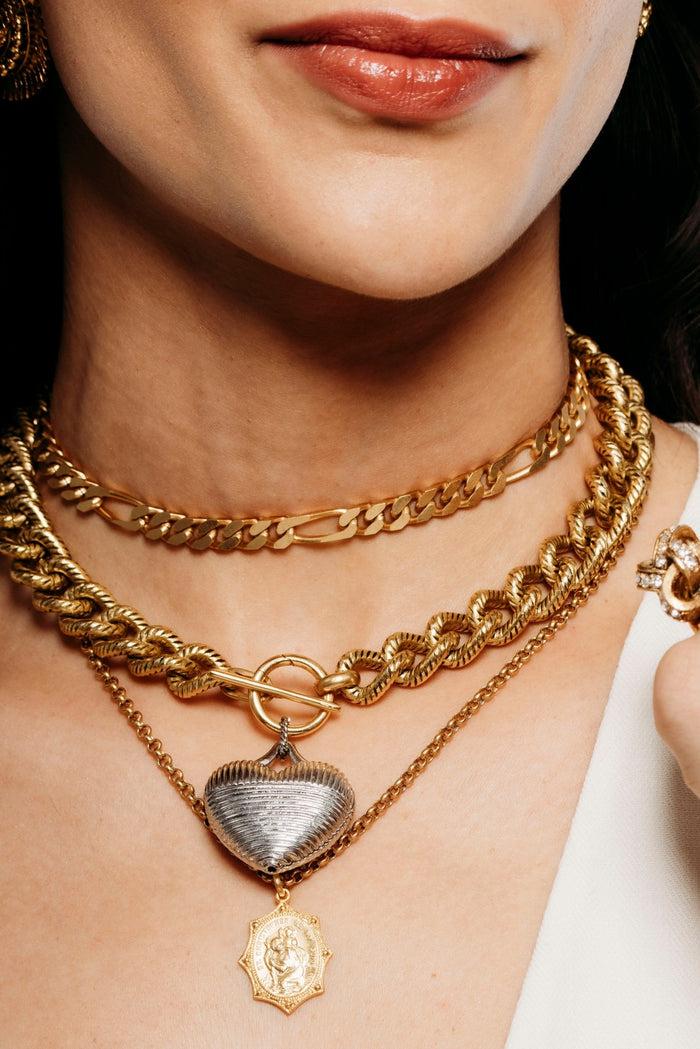 Elizabeth Cole Deborah Necklace Gold