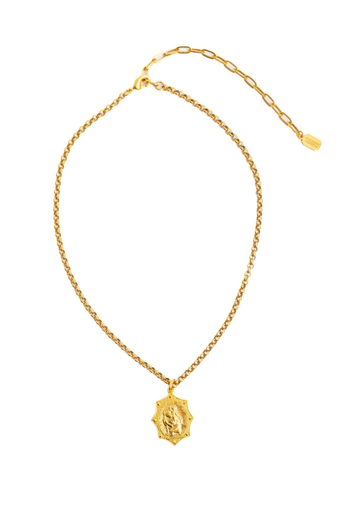 Elizabeth Cole Deborah Necklace Gold