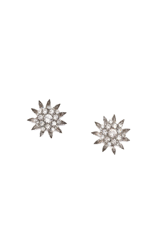 Elizabeth Cole Diana Earrings Crystal