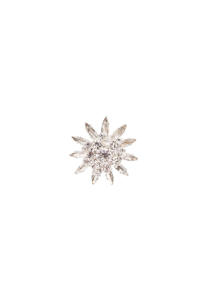 Elizabeth Cole Diana Ring Crystal