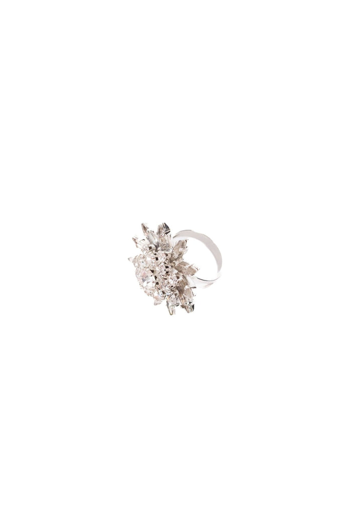 Elizabeth Cole Diana Ring Crystal