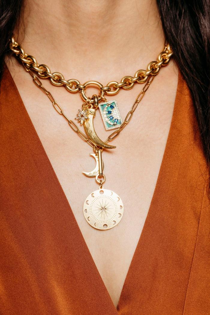 Elizabeth Cole Dream Necklace Gold