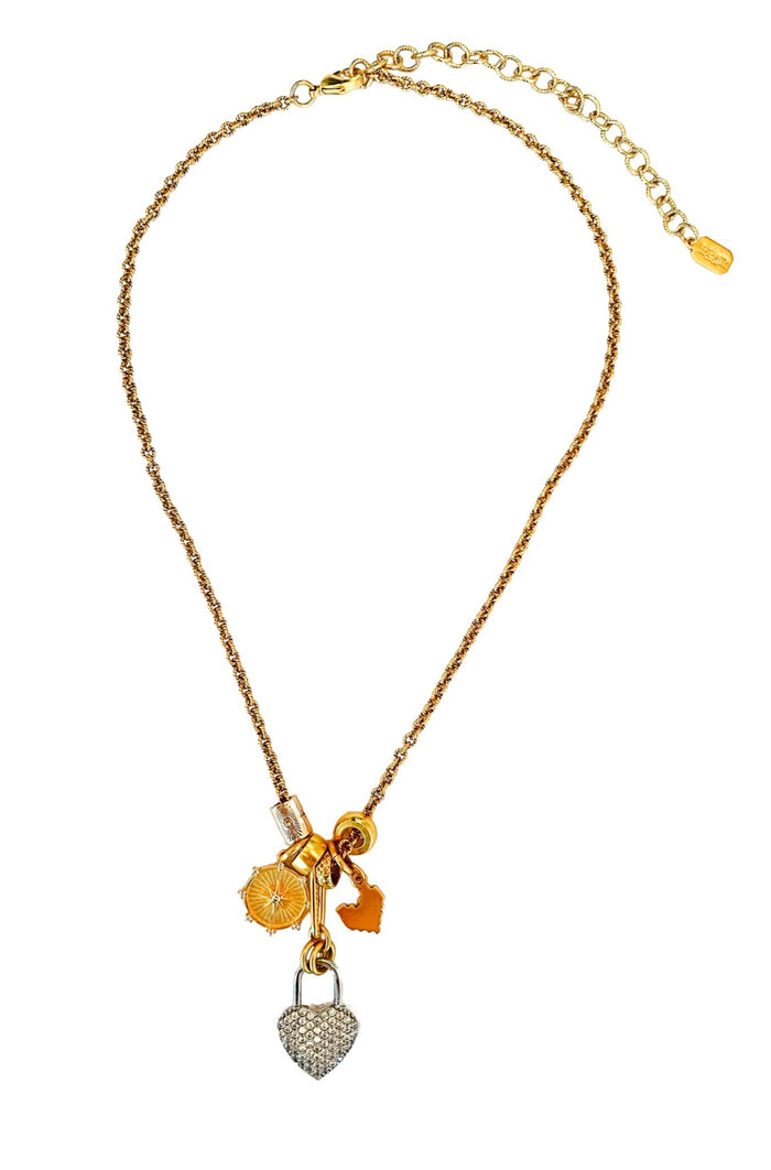 Elizabeth Cole Eira Necklace Gold