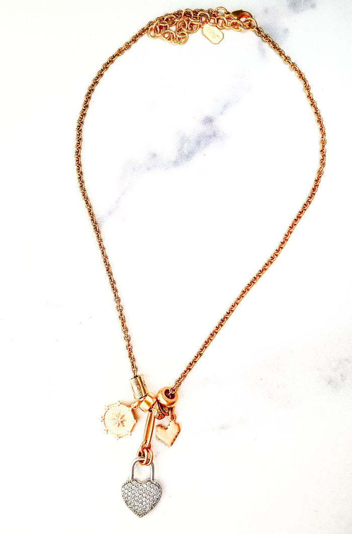 elizabeth cole Eira Necklace Gold