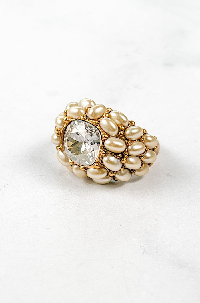elizabeth cole Elliott Ring Pearl