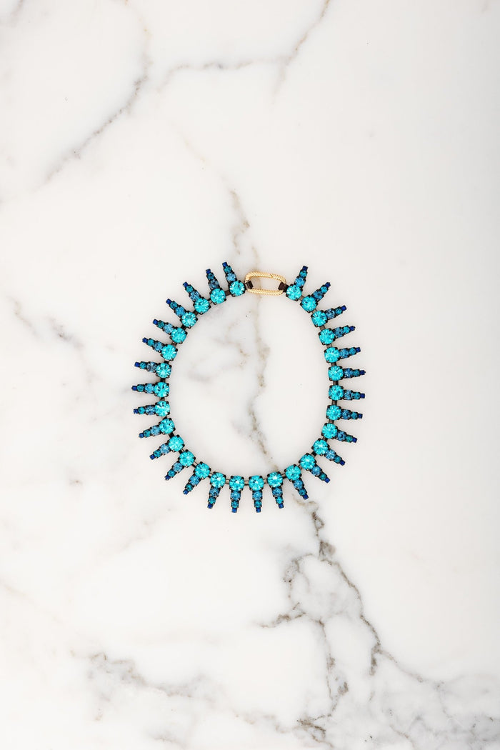 elizabeth cole Ember Anklet Rainbow