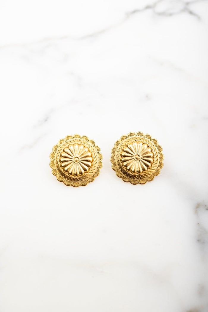 elizabeth cole Eulalie Earrings Gold