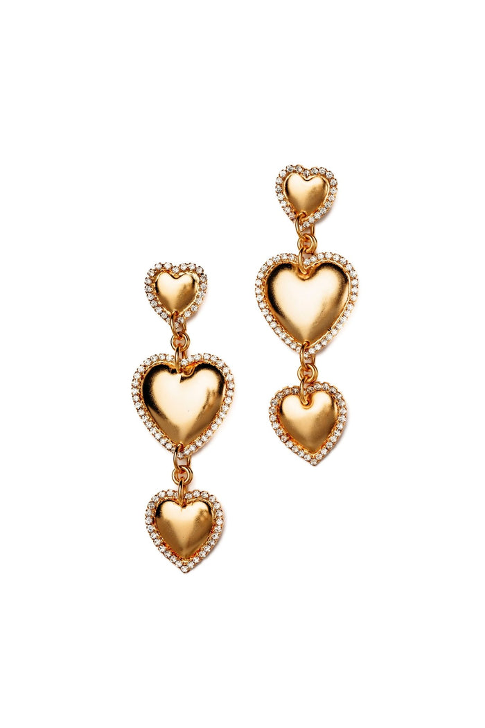 Elizabeth Cole Eunice Earrings Gold