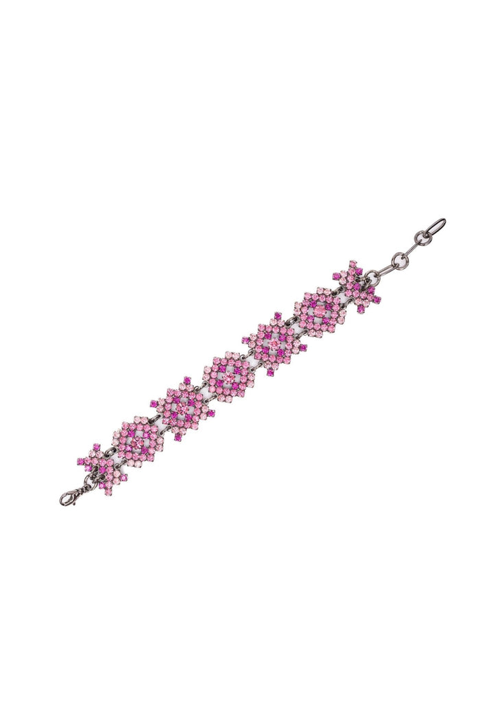 Elizabeth Cole Floriana Bracelet Crystal