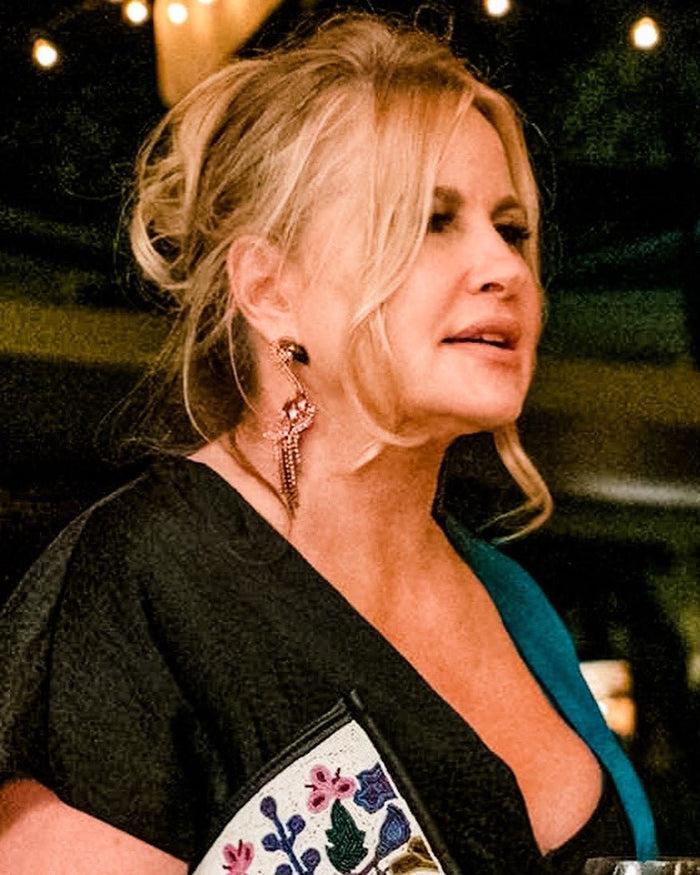 Elizabeth Cole Georgy Earrings Pink