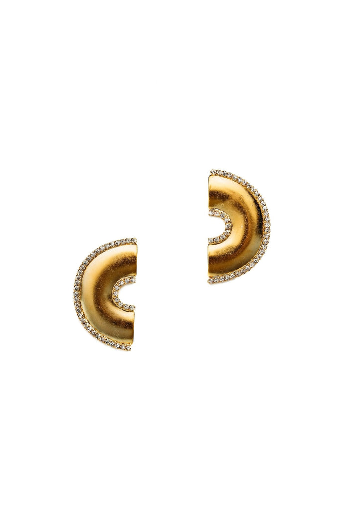 Elizabeth Cole Ginny Earrings Crystal