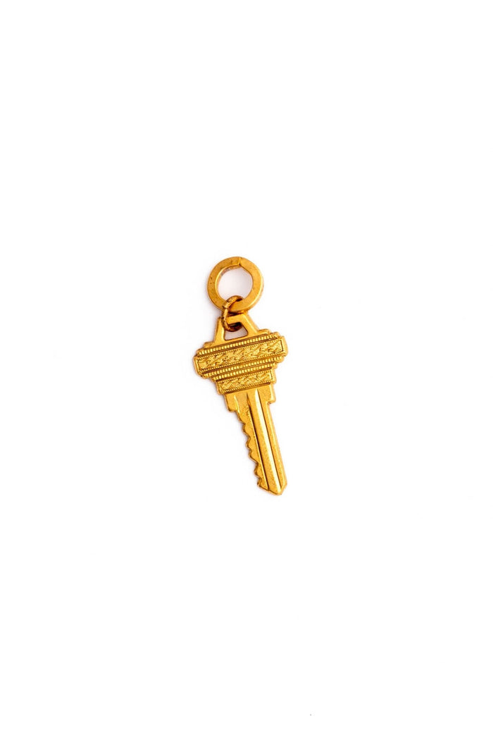Elizabeth Cole Golden Key Charm Default Title