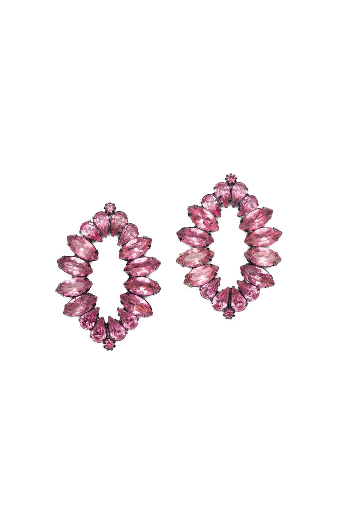 Elizabeth Cole Gweneth Earrings Pink