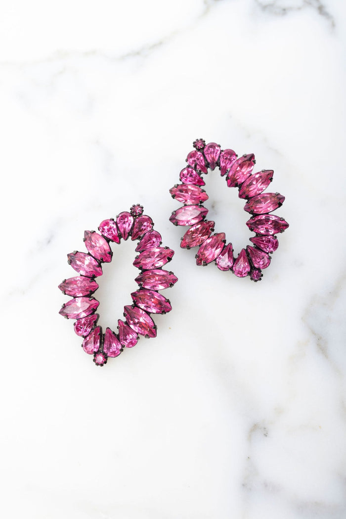 elizabeth cole Gweneth Earrings Pink