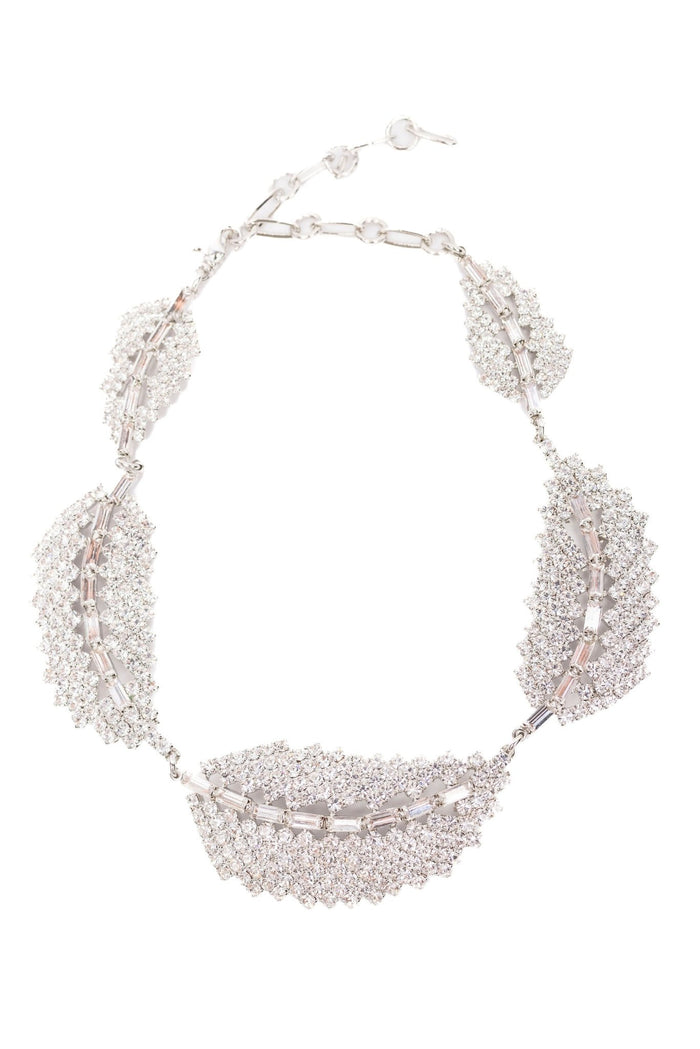 Elizabeth Cole Heather Necklace Crystal