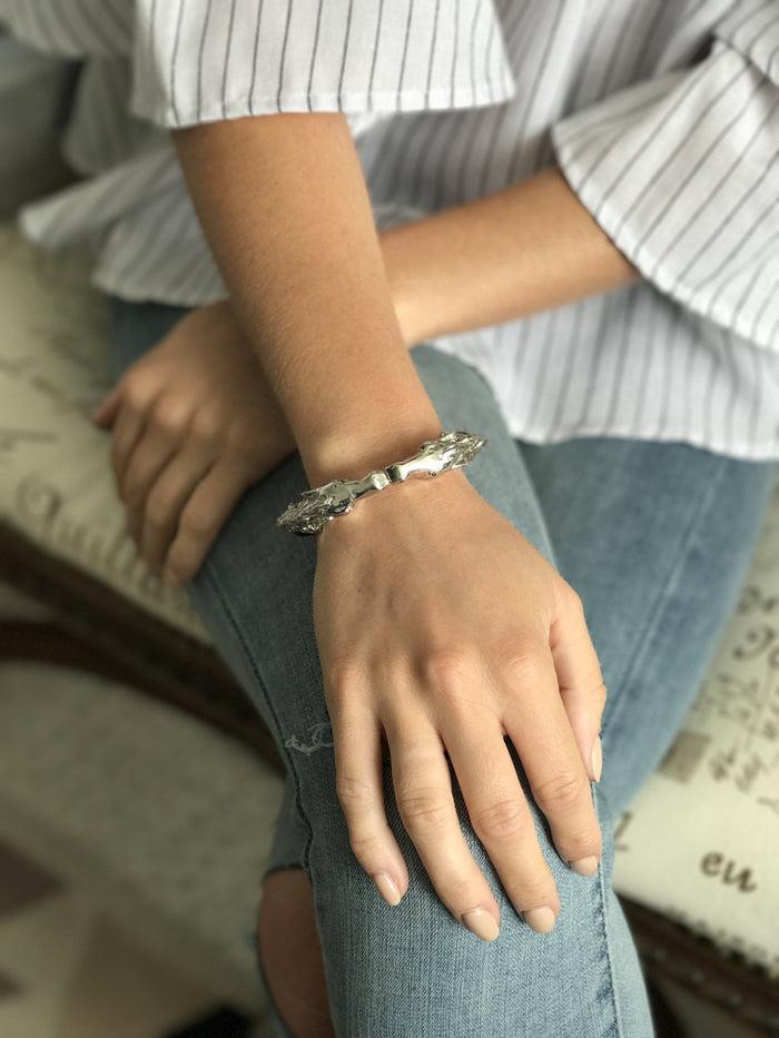 Elizabeth Cole Horse Head Bracelet Crystal