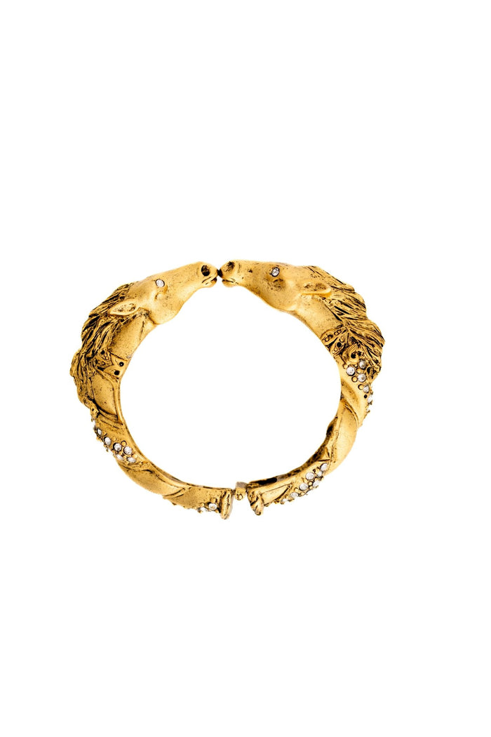 elizabeth cole Horse Head Bracelet Crystal