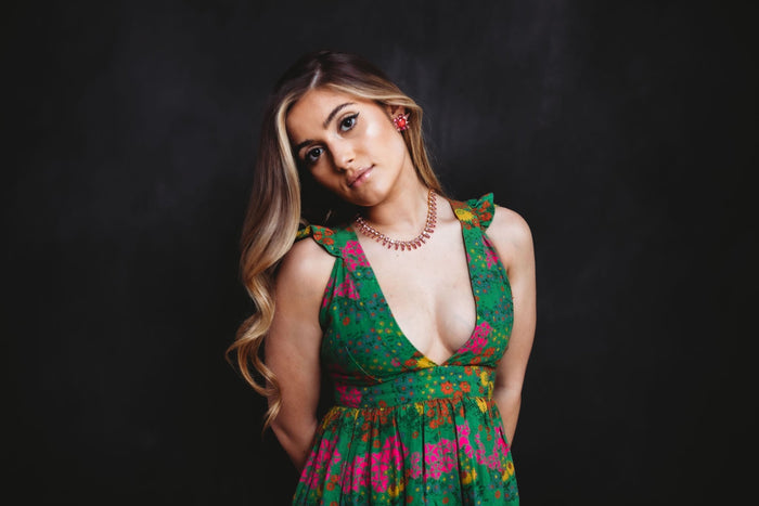 Elizabeth Cole Izara Necklace Pink