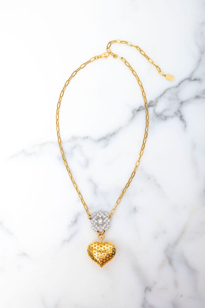 elizabeth cole Jhoanna Necklace Crystal