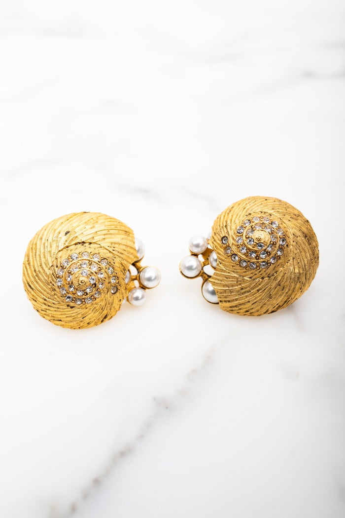 elizabeth cole Joelle Earrings Gold