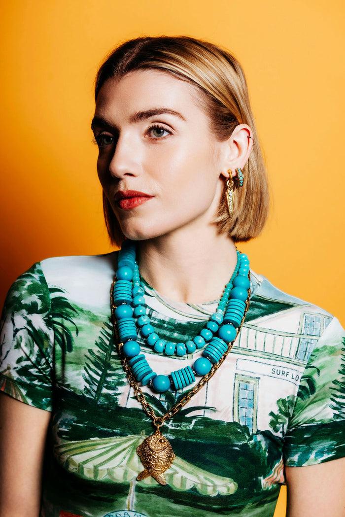 Elizabeth Cole Johan Earring Default Title