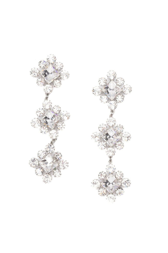 Elizabeth Cole Jordana Earrings Crystal