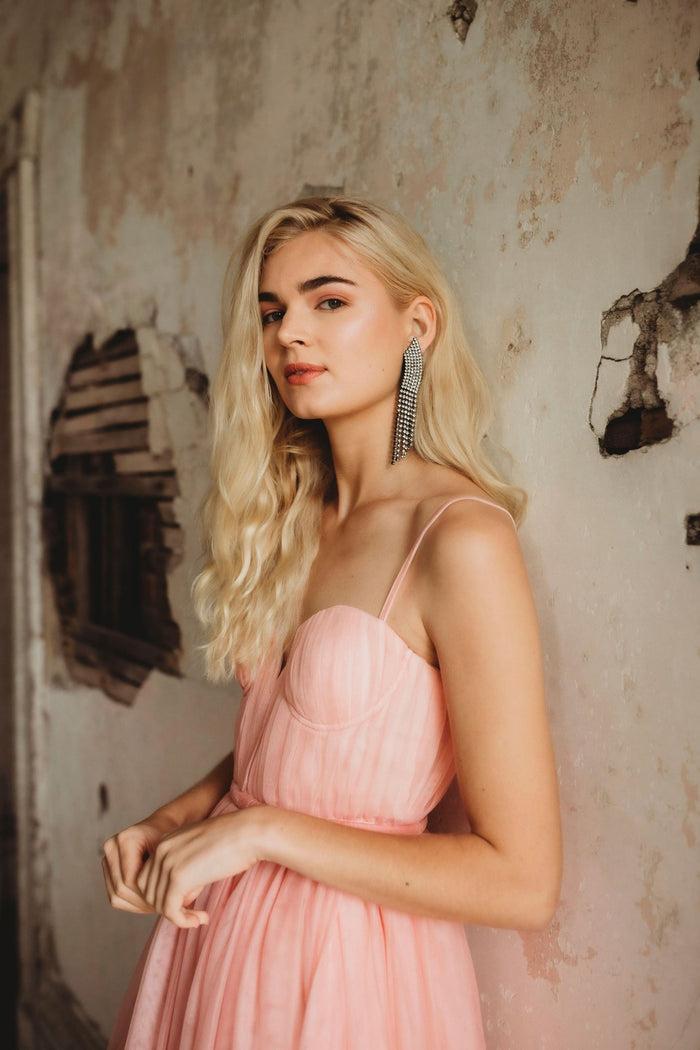 Elizabeth Cole Kai Earrings Crystal