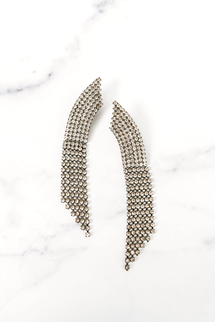 elizabeth cole Kai Earrings Crystal