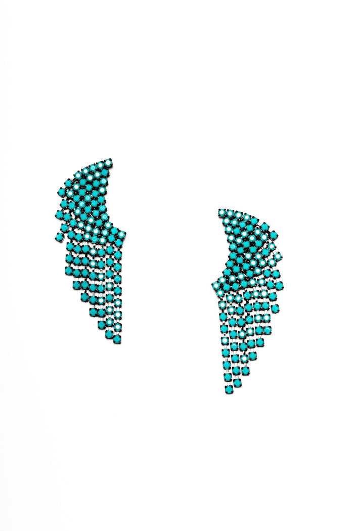 Elizabeth Cole Kalia Earrings Crystal
