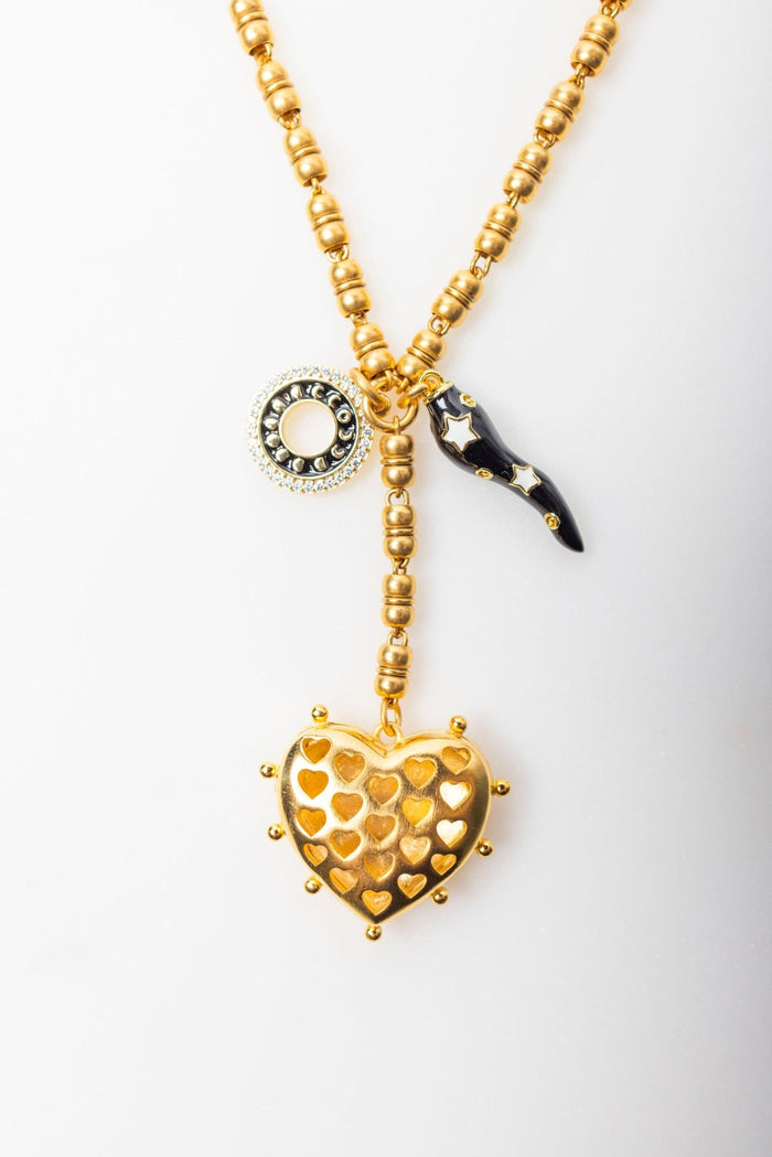Elizabeth Cole Keira Necklace Gold