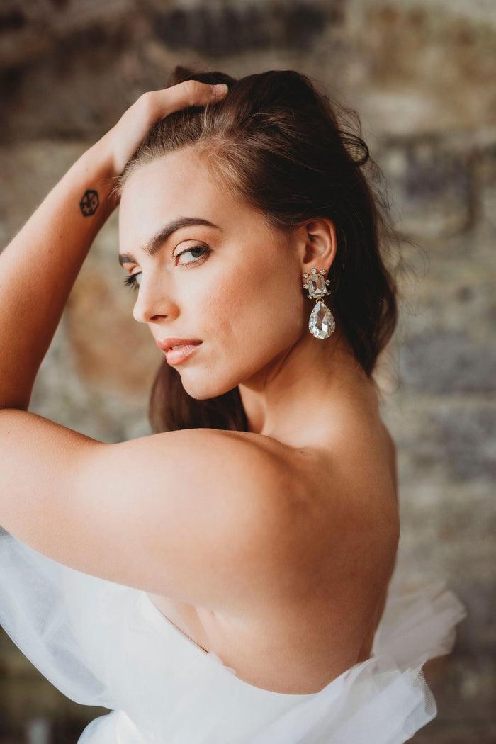 Elizabeth Cole Kelly Earrings Blue