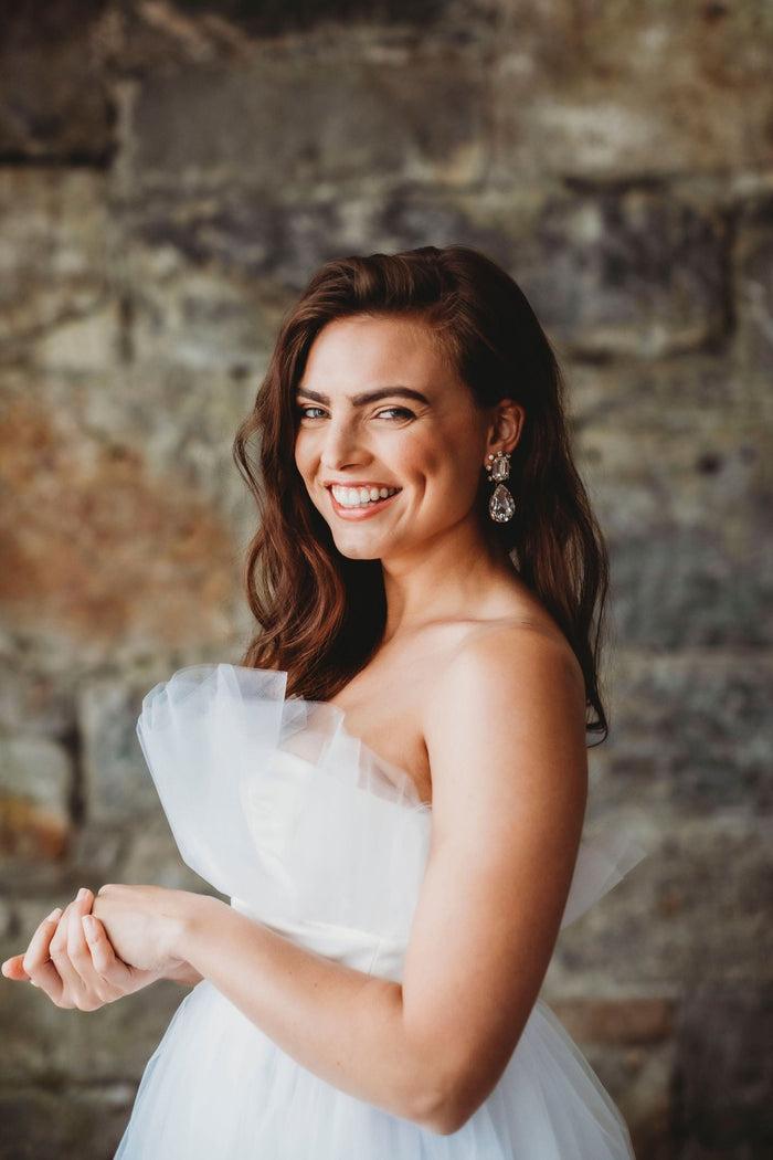 Elizabeth Cole Kelly Earrings Blue