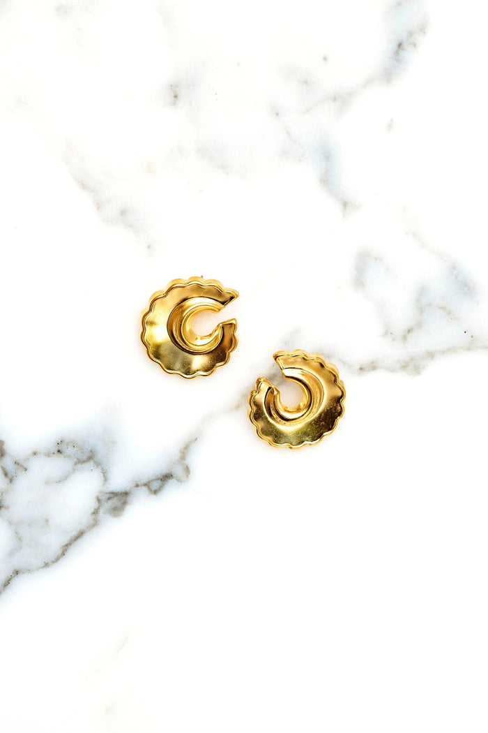 elizabeth cole Kisha Earrings Gold