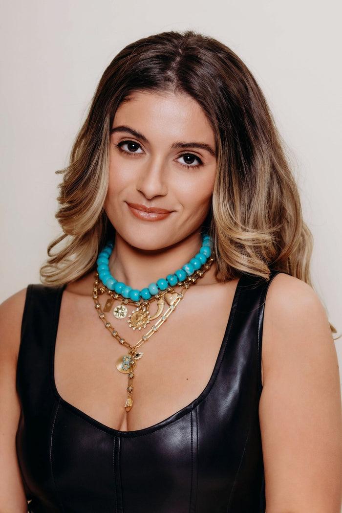 Elizabeth Cole Laurel Necklace Default Title