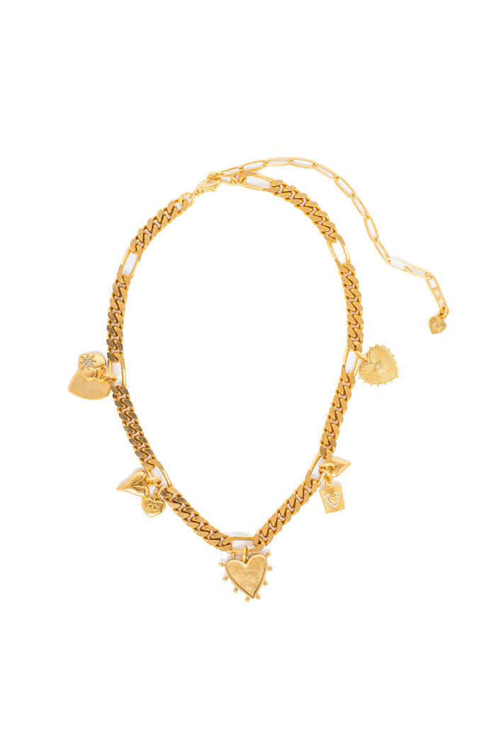 Elizabeth Cole Leorah Necklace Gold