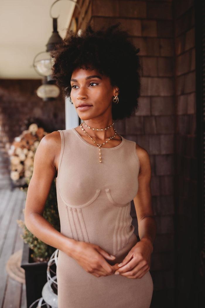 Elizabeth Cole Leta Necklace Gold