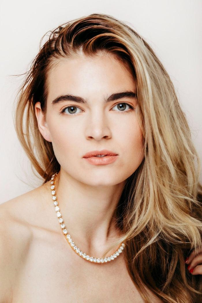 Elizabeth Cole Lorelei Necklace Crystal