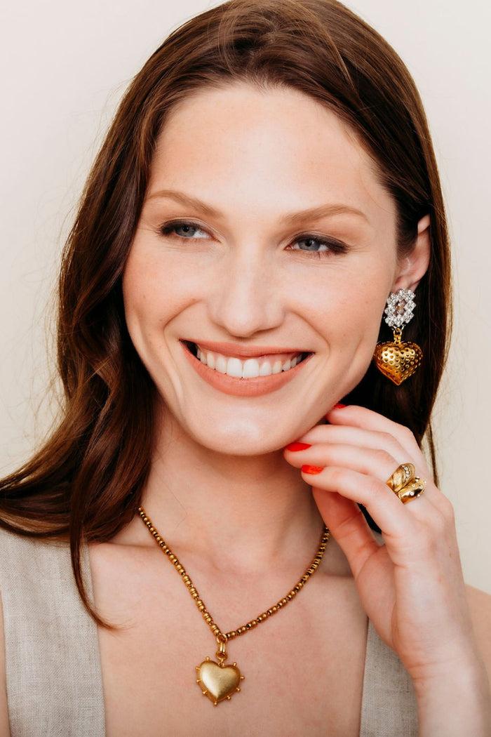 Elizabeth Cole Lorraine Necklace Gold