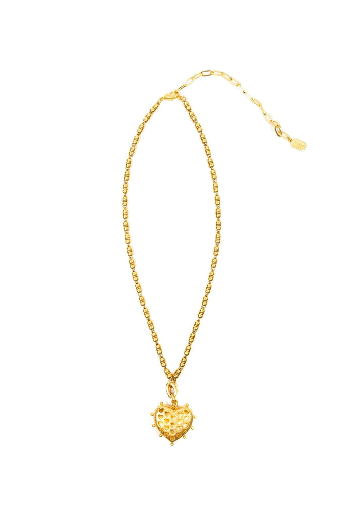 Elizabeth Cole Lorraine Necklace Gold