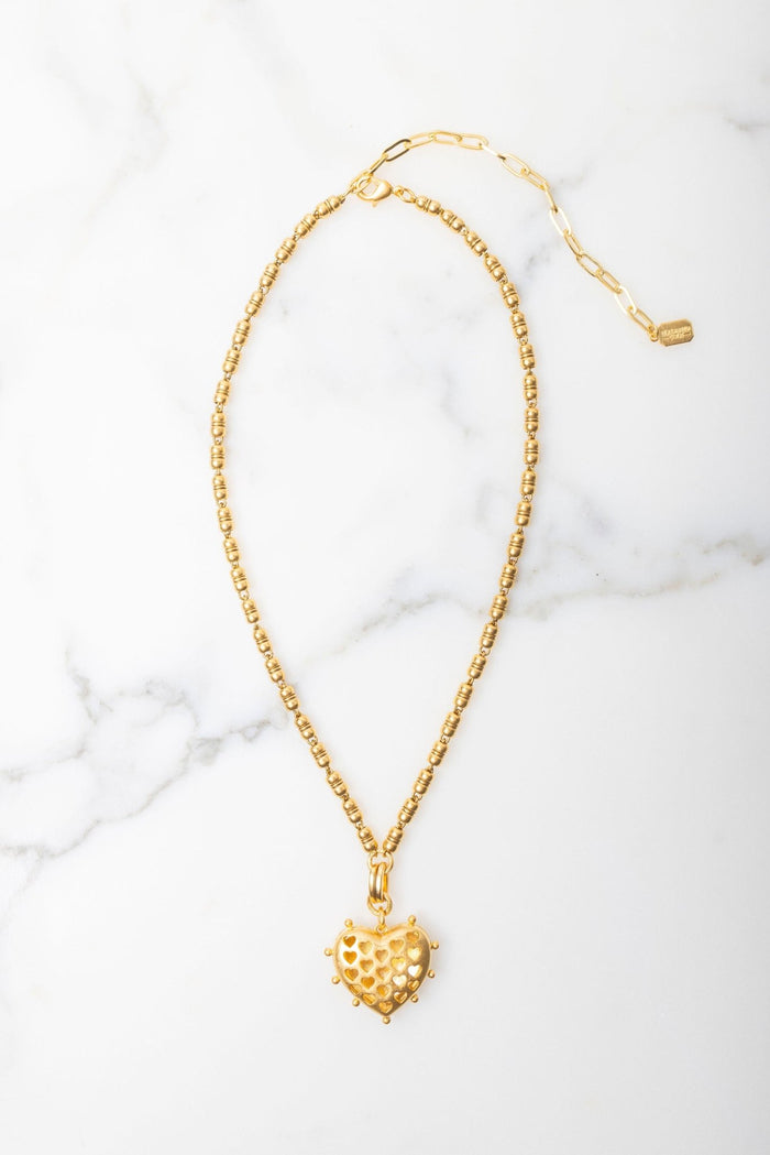 elizabeth cole Lorraine Necklace Gold