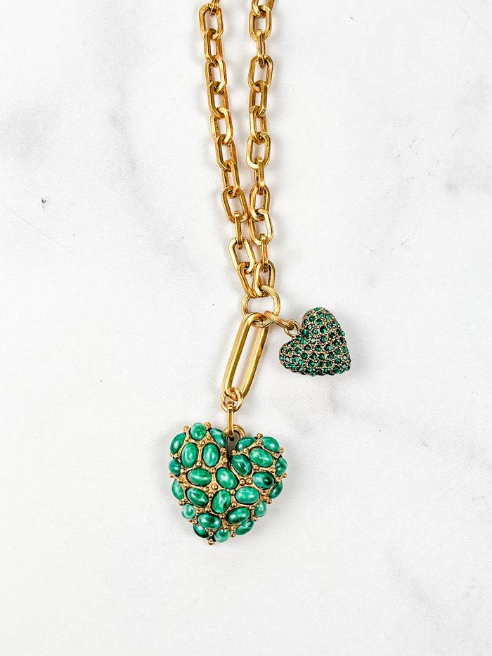 Elizabeth Cole Loveza Necklace Pink