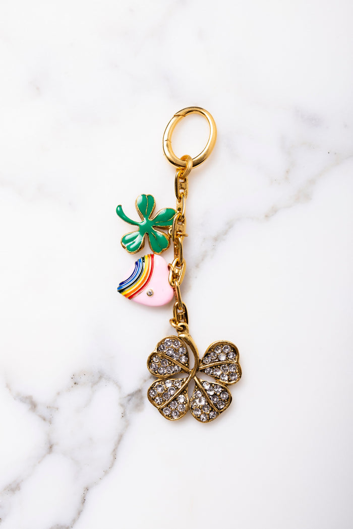 elizabeth cole Lucky Charms Bag Charm Multi