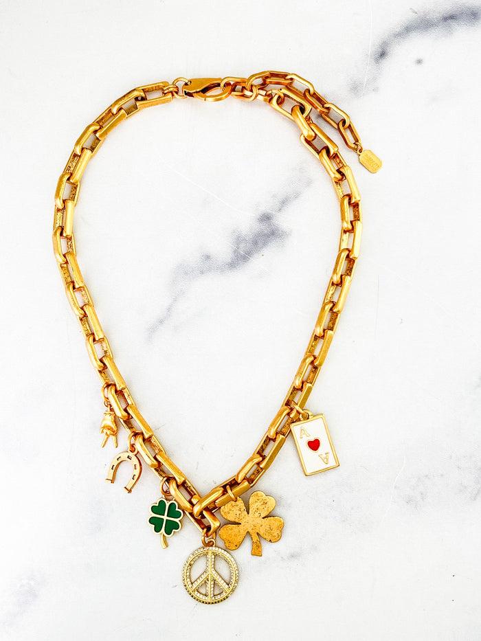 elizabeth cole Lucky You Necklace Default Title