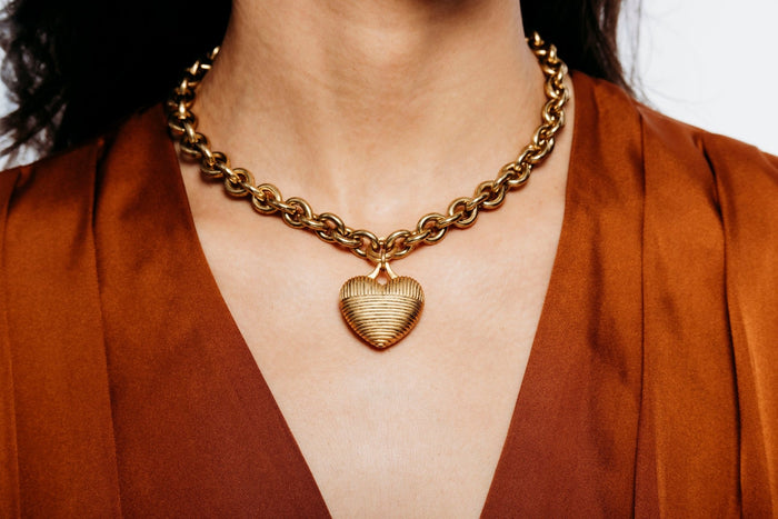Elizabeth Cole Mallory Necklace Gold