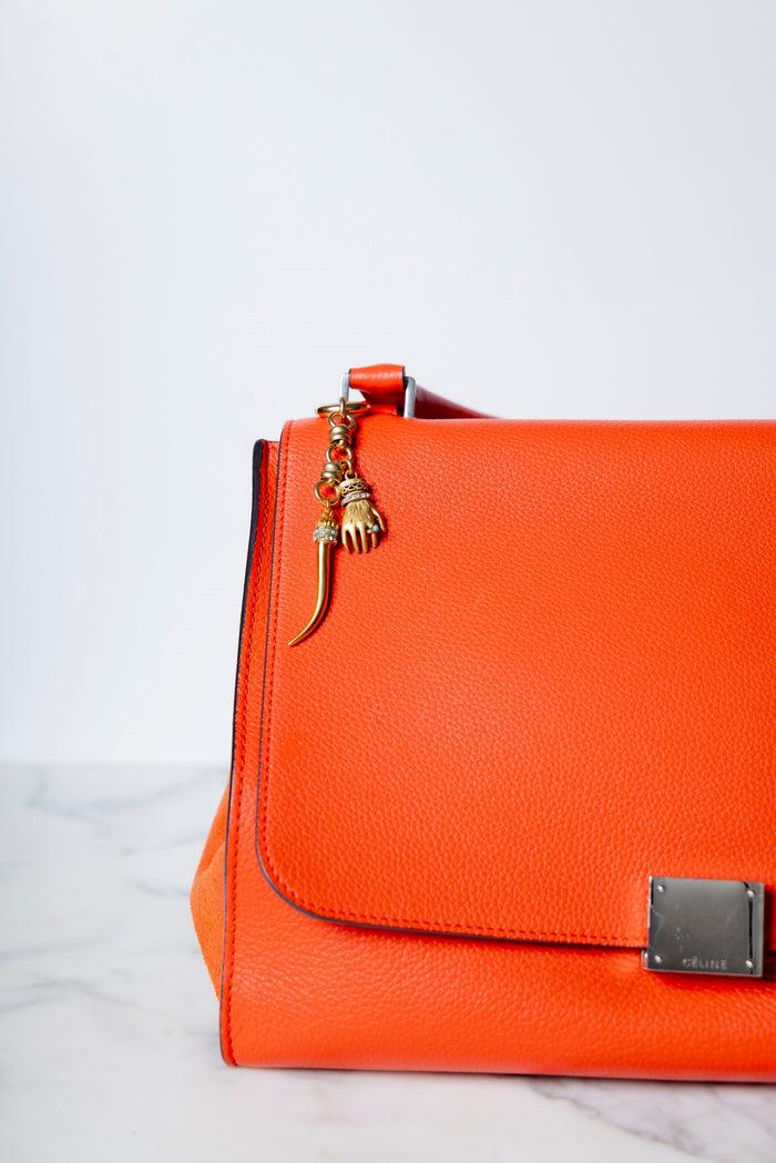 Elizabeth Cole Manita Bag Charm Gold