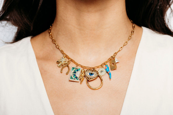 Elizabeth Cole Marceline Necklace Gold