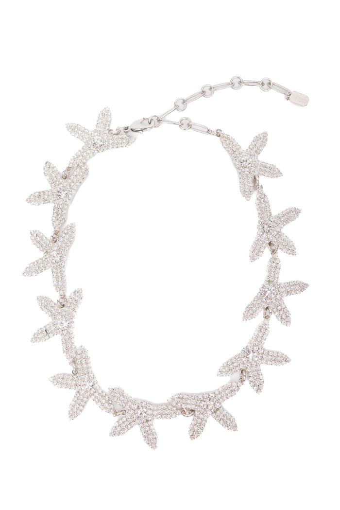 Elizabeth Cole Maristar Necklace Crystal
