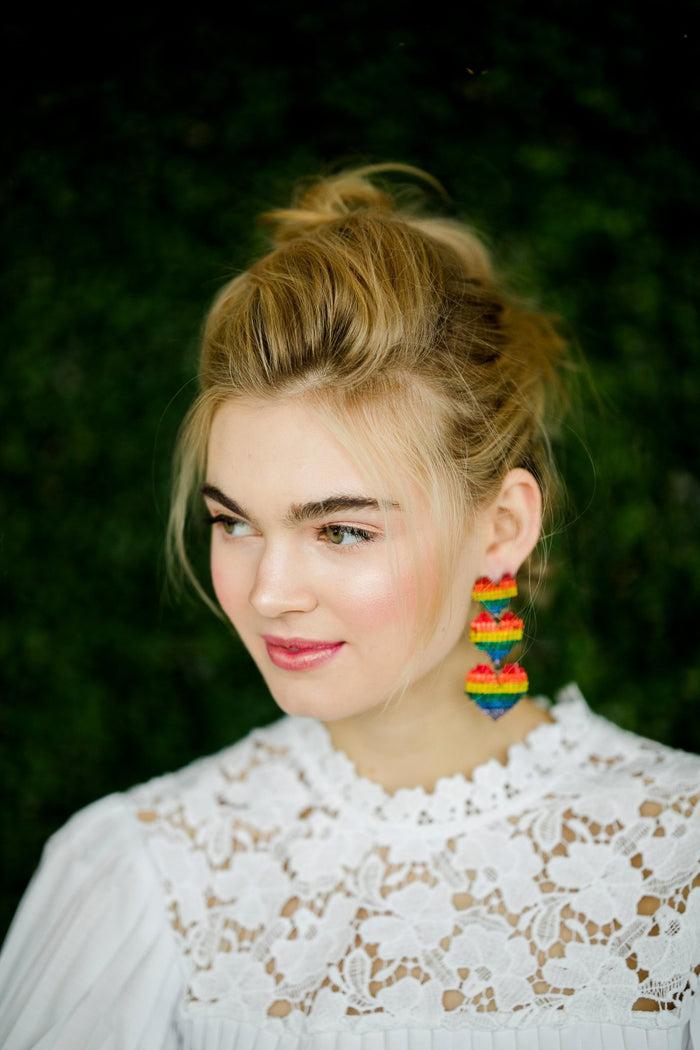 Elizabeth Cole Martha Earrings Multi