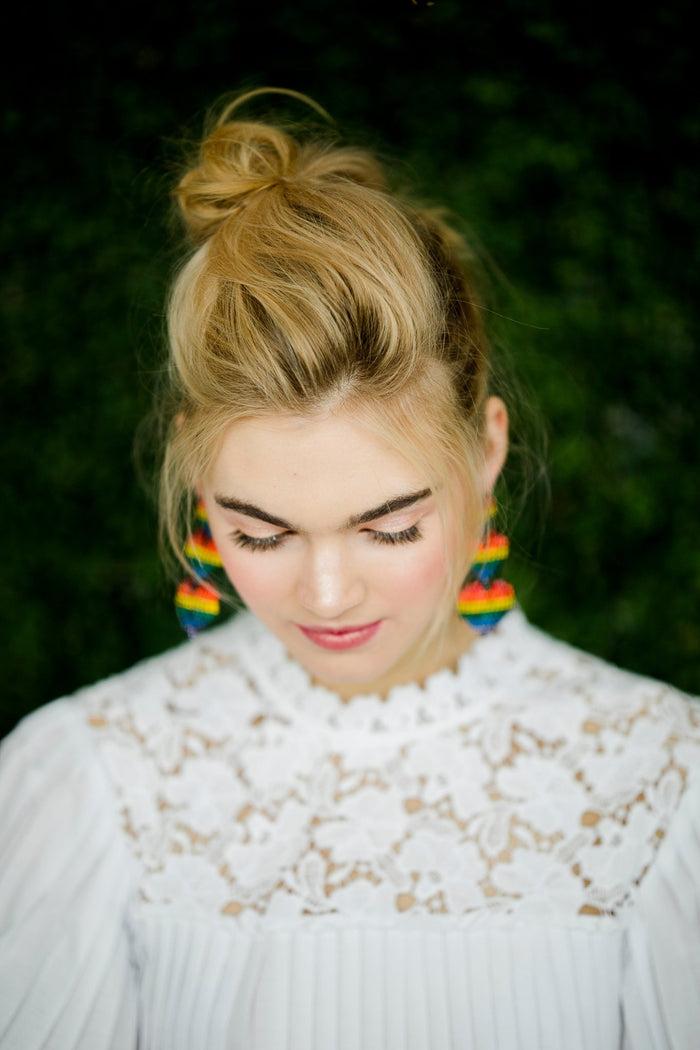 Elizabeth Cole Martha Earrings Multi