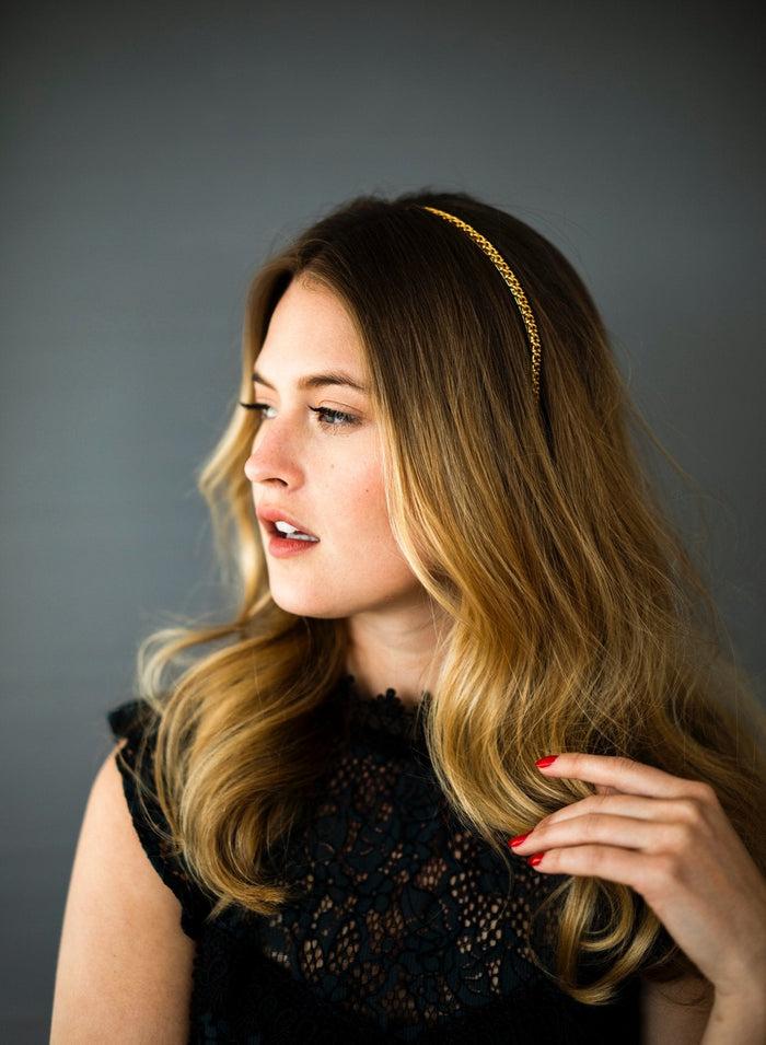 Elizabeth Cole Meika Hair Accessorie Gold